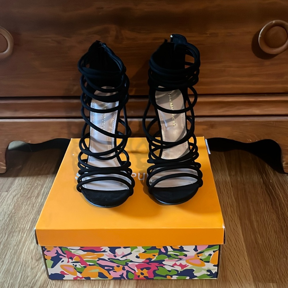 Black stilettos